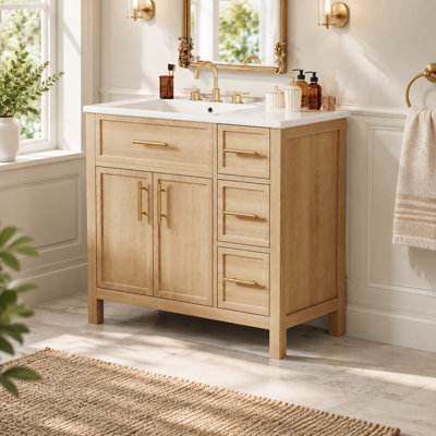 Single Bathroom Vanity with Top