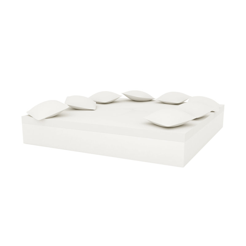 Jut 90.5'' Wide Patio Daybed, Ice