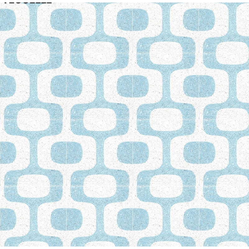 Ipanema 8" x 8" Cement Patterned/Concrete Look Wall & Floor Tile, Souto