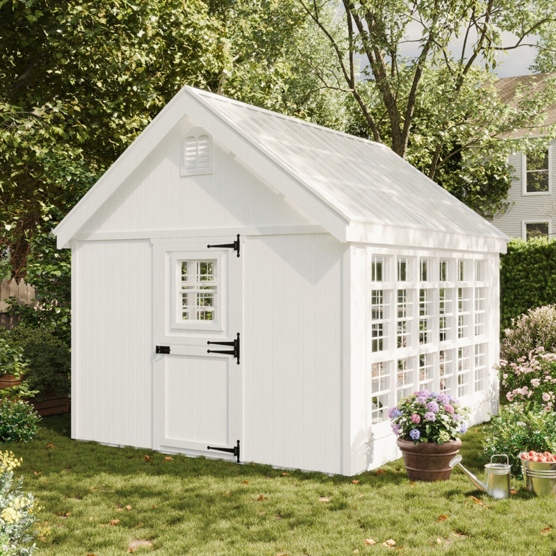 Colonial Gable Greenhouse, 10' x 12', No