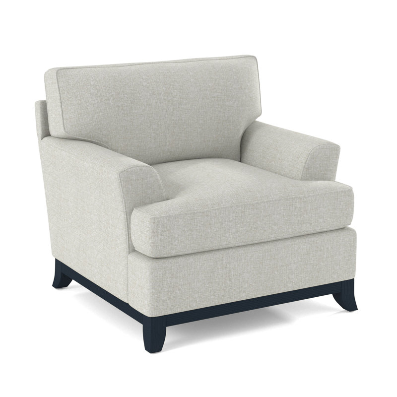 Oaks Way Armchair, Navy, Stone Crypton Performance; 0884-83