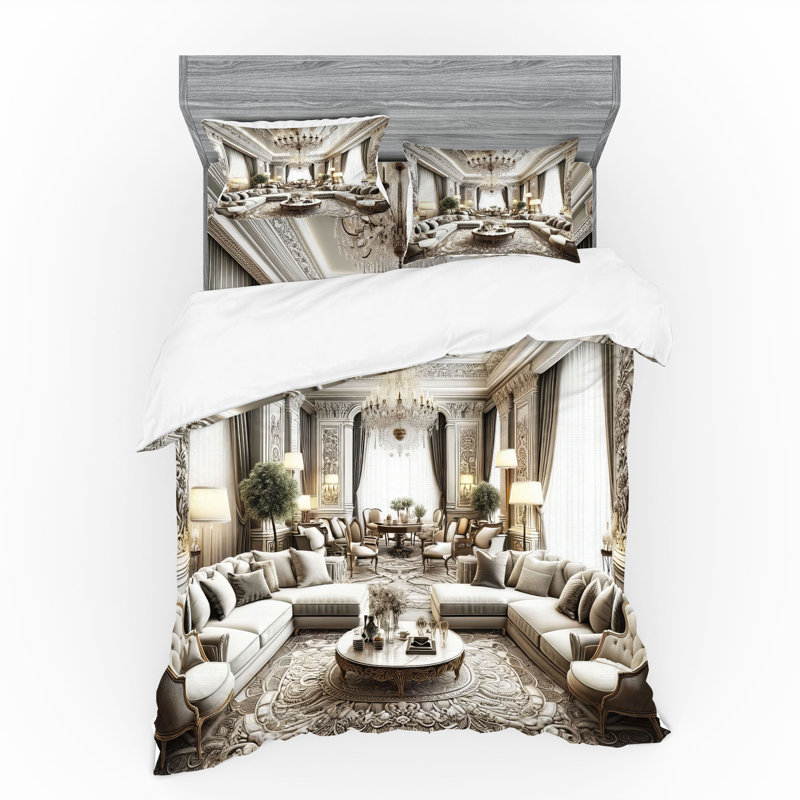 Polyester Duvet Cover, King Duvet Cover + 3 Additional Pieces