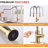 KIKO HOME Touchless Kitchen Faucet-61015888