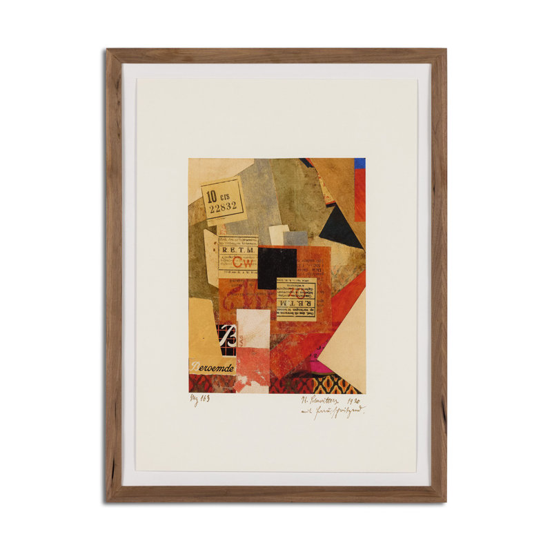 Collected Curiosities by Kurt Schwitters, 18"H x 14.5"W