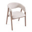 Riverton Walnut Effect Wooden Frame Dining Chair-1828502563