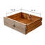 Console en bois massif 83,86 po Ming