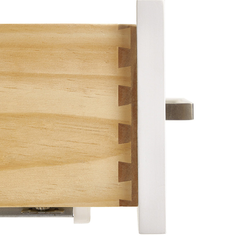 Cambridge 54'' W Single Bathroom Vanity Base, Brushed Nickel, White
