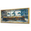 Salon d'art mural bleu et jaune-277424404-516571854
