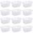 Sterilite 1.5 Bu Rectangular Laundry Basket, Classic Design to Carry Clothes to Laundry Room