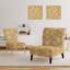 Fauteuil de chambre rembourré Golden Clouds in The Sky