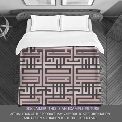 Polyester Geometric Shapes Comforter