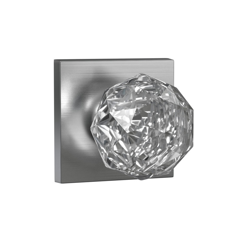 Fausse poignée Bravura 926-7 Crystal, Satin Nickel