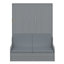 Lit escamotable mural Murphy avec coussin pour plus de confort-129032486