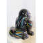 Nifao Collection Fibreglass Gorilla Statue Coloured with Dripping paint 14" x 15" x 17"H
