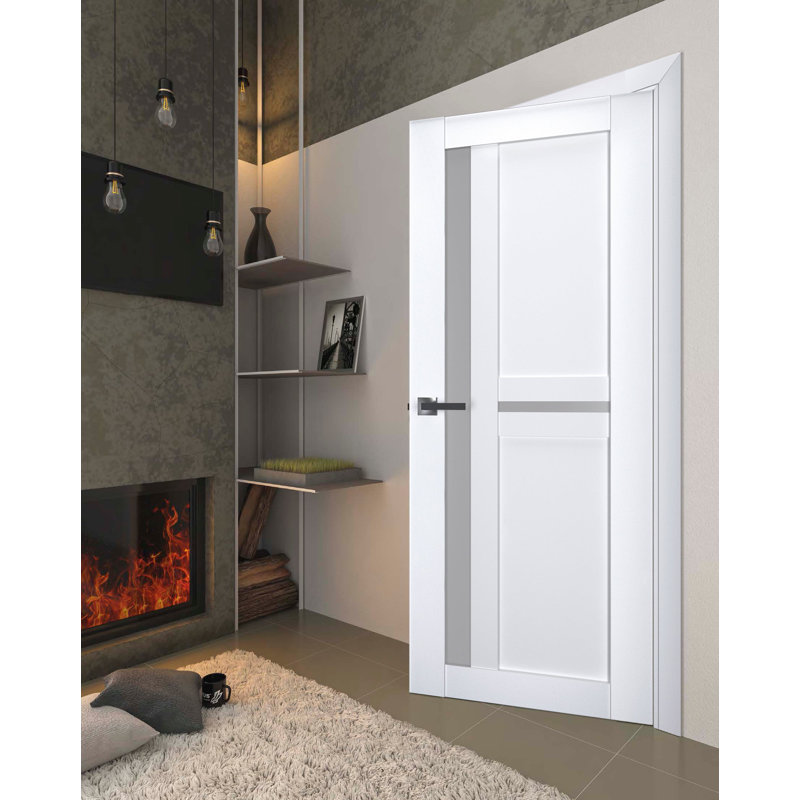 Porte standard Veregio, 79,5 po x 17 po, Blanc