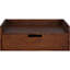 Tablette d'appoint en bois massif avec tiroir Casiano-1289071784