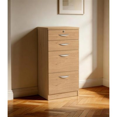 Bettilou 48cm Wide 4 -Drawer File Cabinet