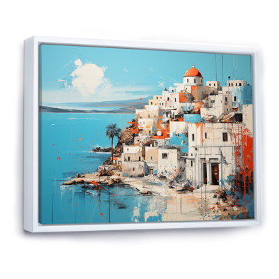 Multicolore Santorini, Grèce I - Santorini, art mural