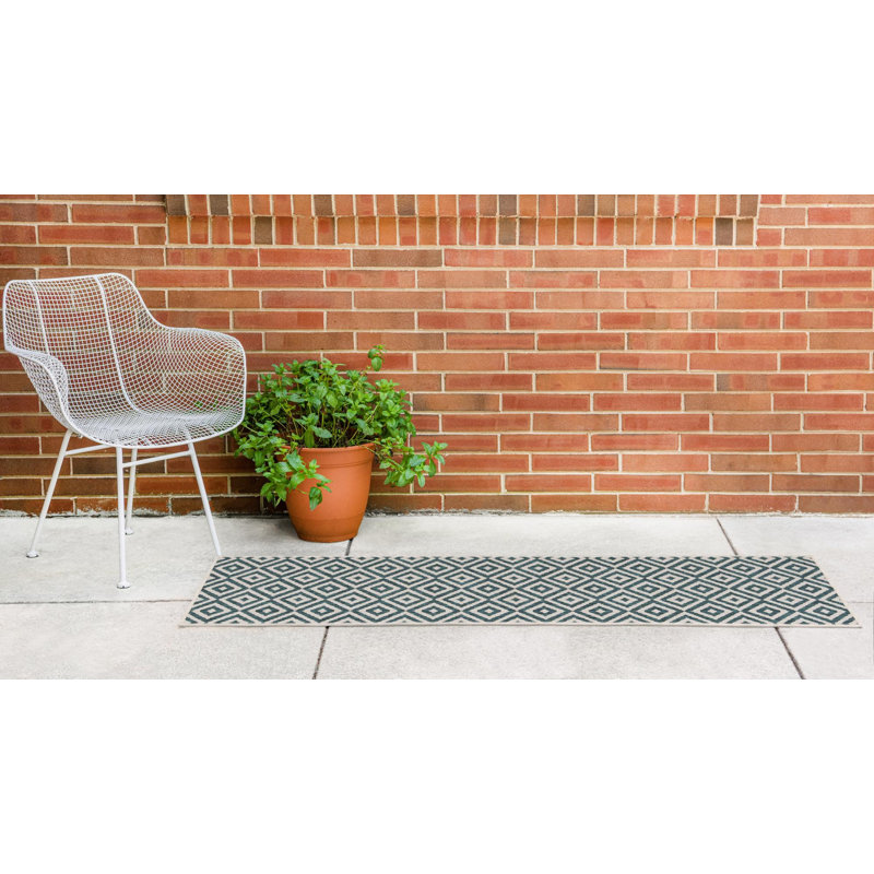 Rufina Costa Rica Indoor/Outdoor Rug, Runner 2' x 6'1"