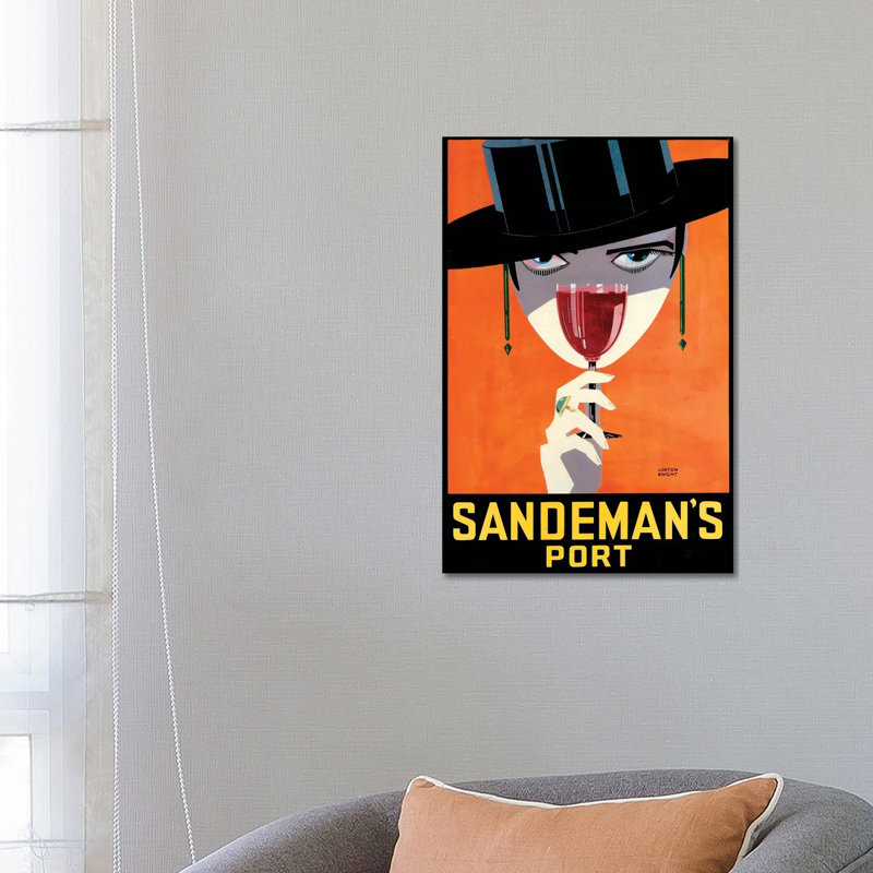 Sandeman's Port - Wrapped Canvas Print, 66.04 cm H x 45.72 cm W x 3.175 cm D