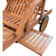 Beard 200cm Long Reclining Eucalyptus Single Chaise