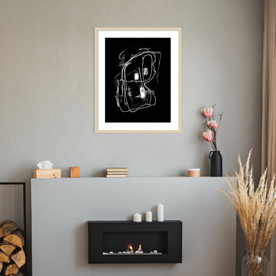 Vonda by Josie George Wood Framed Wall Art Print