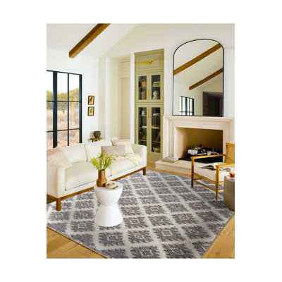 Tapis décoratif traditionnel lavable à la machine