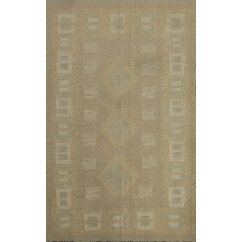 Tapis kilim en laine Earth Tones