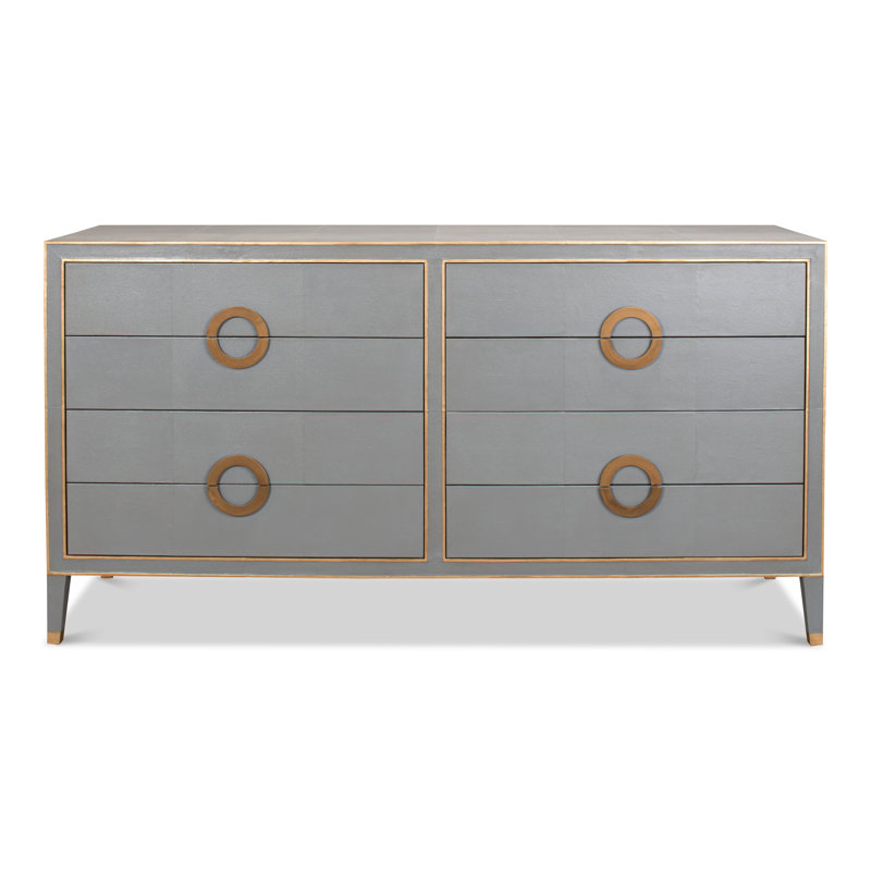 Shagreen 76'' W Sideboard, Storm Gray