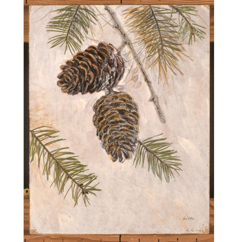 Rustic Pine Cones, 18" H x 14" W