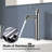 Topcraft Modern Single Hole Single Handle Brushed Nickel Bathroom Sink Faucet Lavatory Vanity Faucet-88686178