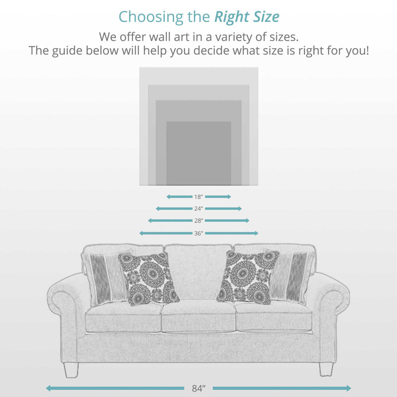 «Waiting for the Sun II» par Susan Jill - Peinture, Toile tendue, H 18 po x l 18 po x P 1 po