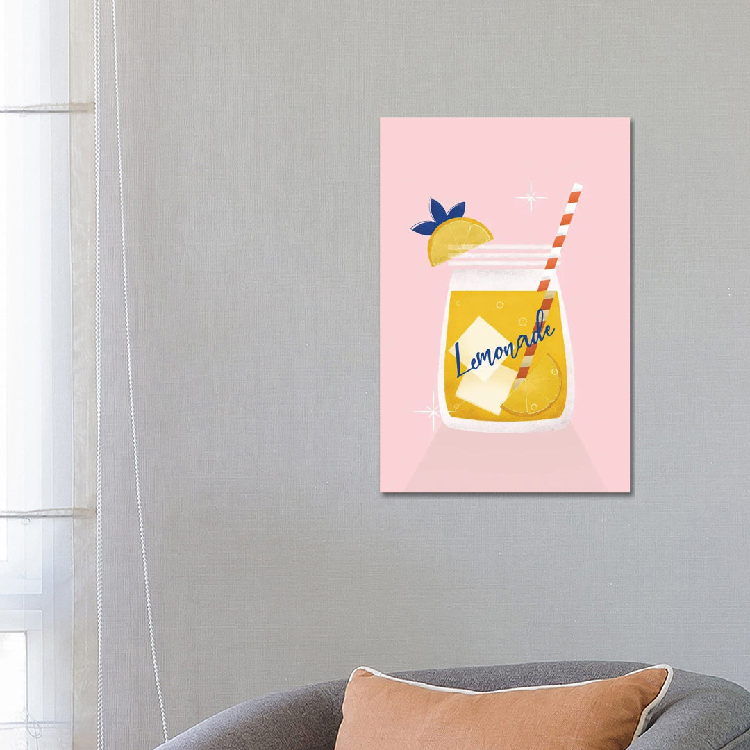Lemonade by Show Me Mars - Wrapped Canvas Gallery-Wrapped Canvas GiclÃ©e