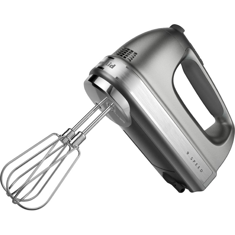 KitchenAid® 9-Speed Hand Mixer, Contour Silver