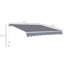 Dakota Fields Grey Cover Retractable Patio Awning-1744737729-1744737731