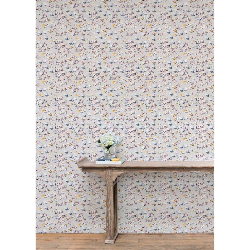 Gray Malin Sunbathers 10' L Wallpaper Tile, Self-adhesive, Vinyl