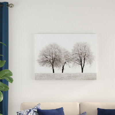 «Three Trees», reproduction d'impression sur toile tendue