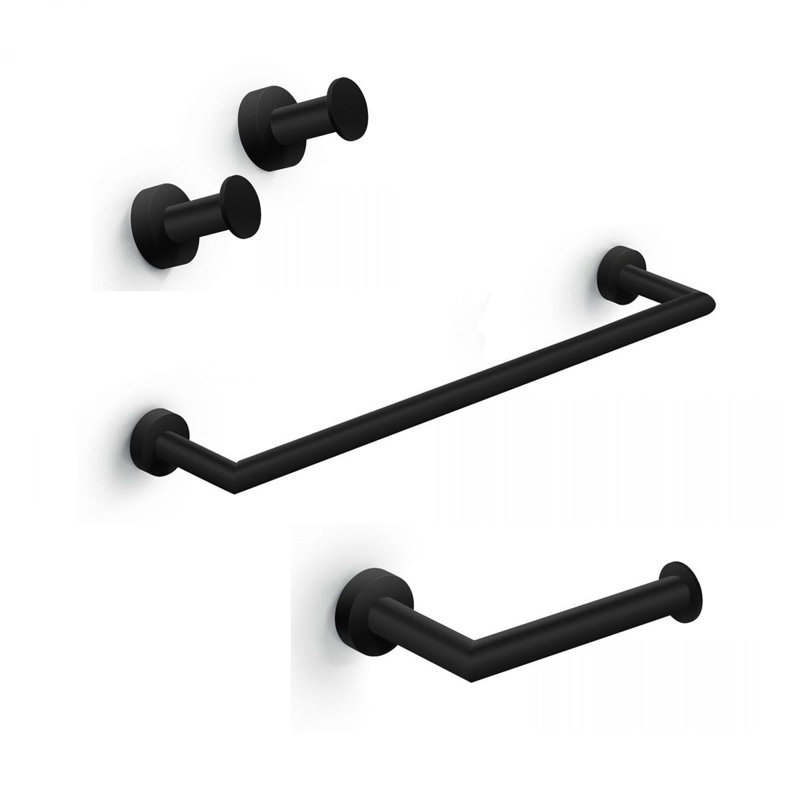 Stainless Steel 3-Piece Bathroom Hardware Set