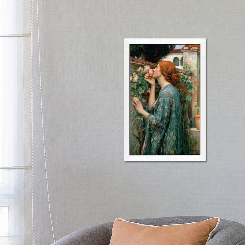Print, 66.04 cm H x 45.72 cm W, White Framed
