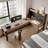 Simple solid wood L-shaped desk-1623833001
