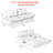 73.2"Wide Queen Pull Out Sofa Bed 3-in-1 Convertible Multi-Functional Couch with 2 Soft Pillows and Stylish Velvet Loveseat-175351940