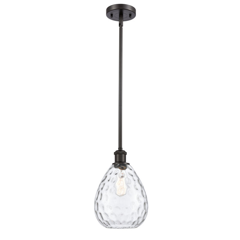 Jaron 1 - Light Single Pendant, Oil Rubbed Bronze, 6 Watt Vinage LED Bulb