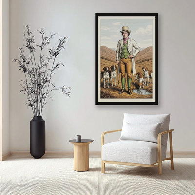 Canvas Wall Art The Dog Breaker Vintage Poster Print Home Decor