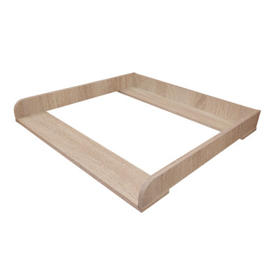 Changing top compatible with IKEA® dressers, universal, oak
