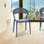 Chaise d'appoint empilable pour patio Farrah-118013951