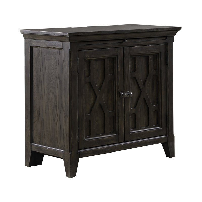 Trelawny 2 Door Bedside Chest w/ USB Charging Station