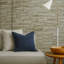 Rustic Sand Grey Brown Faux Stacked Stone Blocks Wallcoverings Modern Wallpaper-112295842