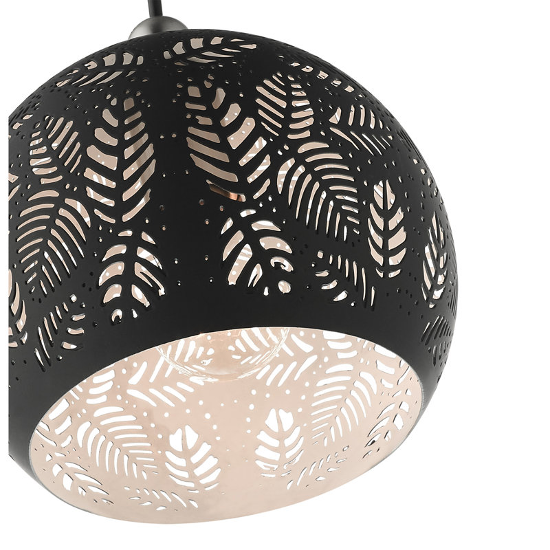 Alira 1 - Light Pendant, 80"H x 8"W x 8"D, Black