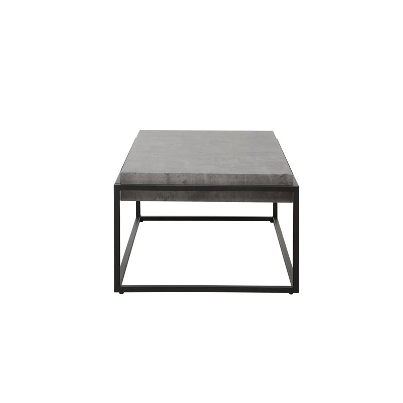 Abramson Frame Coffee Table, Concrete