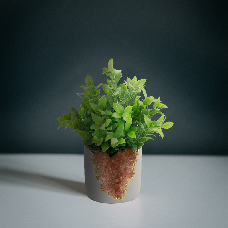 Améthyste artificielle en pot 6 po